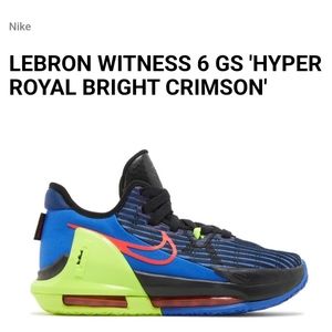 Boys Nike Lebron Witness 6 basketball shoes